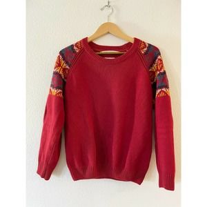 Uniforms For The Dedicated Size‎ M Pullover Sweater Cotton Wool Cashmere Red